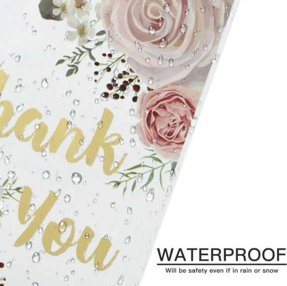 NWT 20 6X9 Poly Mailers Floral Thank you - Picture 7 of 7